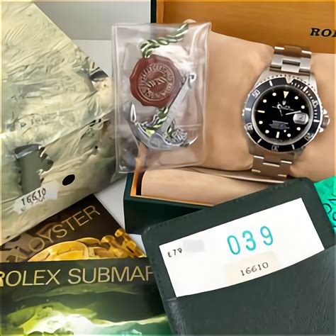 scatola rolex submariner 1990